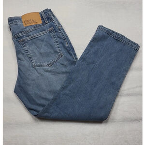 Men's Eddie Bauer Relaxed Fit Blue Jeans 33x30 New